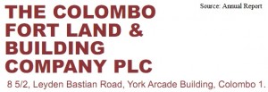 The Colombo fort land and building company PLC