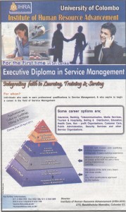 Executive Diploma In service Management