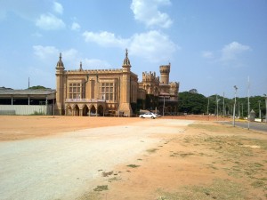 Bangalore Palace from the distance 