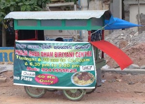 street side food shops india