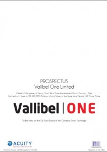 Vallibel One IPO