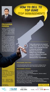 How to Sell to Top Guns (Top Management) By Prasanna Perera