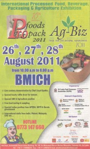 Foods Pro pack 2011 - Exhibition