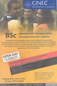 BSc International Transportation Management and Logistics by CINEC Maritime Campus
