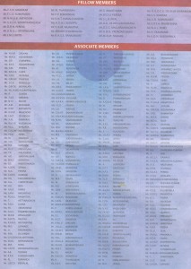 ICASL Annual Convocation 2011 Name List 1
