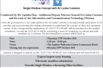 Connecting to Customs – Single Window concept with Srilanka Custom