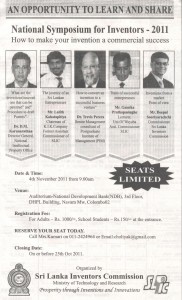 National Symposium for Inventors 2011