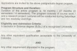 Postgraduate Diploma / Masters Degree in Applied Statistics – University of Colombo