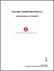 Vallibel Power Erathna PLC