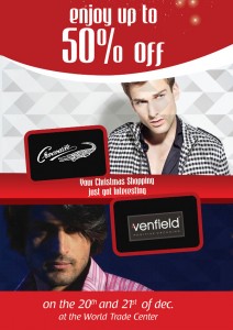 Enjoy 50% Off for Crocodile branded Products on 20th and 21st December 2011