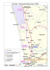Colombo – Katunayake Express (High) way - Source RDA