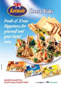 Enjoy the discounted Price of Kotmale Cheese Slabs at Cargills & Keells
