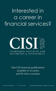 Chartered Institute for Securities & Investment [CISI- UK] in Srilanka