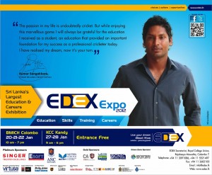 EDEX Expo 2012 Exhibitions in Colombo and Kandy in January 2012