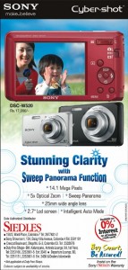Experience Sony Cyber Shot Clarity just for Rs. 17,990.00