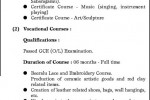 Free Aesthetic and Vocational Courses @ Folk Art Center, Srilanka
