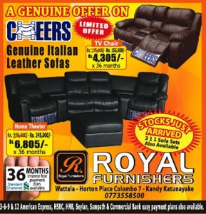 TV Chairs and Home Theaters Limited Offers by Royal Furnishers
