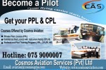 Become an Airplane Pilot in Srilanka – by Cosmos aviation service (Pvt) Ltd.