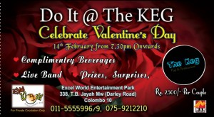 The Valentine’s Day celebration @ the Keg – Excel World