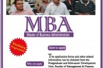Master of Business Administration (MBA) 2012 – University of Colombo