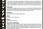 Business Development Programme for Manufacturer / Exporters of Footwear – from 15th to 21st June 2012 – Italy