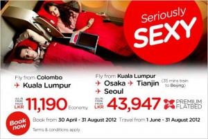 Air Asia Colombo to Kuala Lumpur Rs. 11,190.00