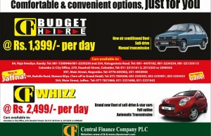 Central Finance Rent a Car service