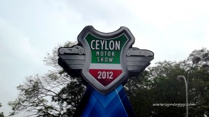 Ceylon Motor Shows 2012 entrance