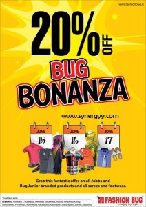 Fashion Bug – 20% off Bug Bonanza