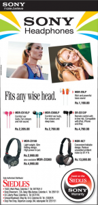 Sony Headphones Price in Srilanka Siedles