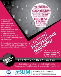 Certified Professional Marketers (Asia) Enrollment Now