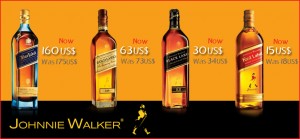 Johnnie Walker Srilankan Duty FREE Prices – Updated