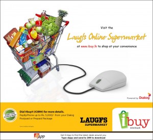 Laugfs Online Supermarket via Dialog ibuy.lk