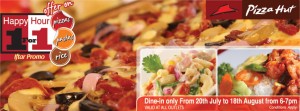 Pizza Hut Srilanka 1 For 1 Iftar Ramadan Promotion 20th July 2012 to 18th August 2012