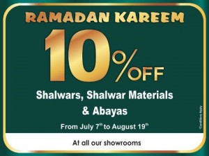 Ramadan Kareem 10% Off at Nolimit