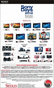 Sony Day 2012 Special Promotion in Srilanka - Until 25th August 2012
