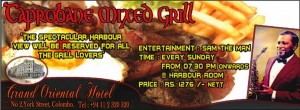 Taprobane Mixed Grill on Every Sunday at Grand Oriental Hotel