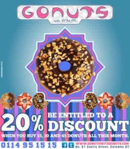 20% Discounts from Gonuts with Donuts