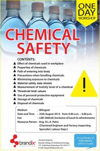 Chemical Safety One day Workshop in Sri Lanka