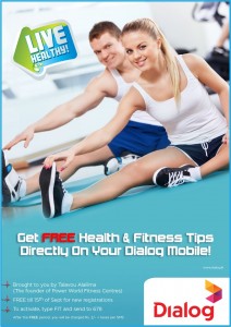FREE Health & Fitness tips from Dialog Mobiles