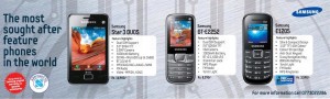 Samsung Star 3DUOS, GT-E2252 and E1205 Offers