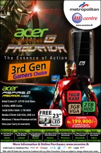 Acer Aspire G Predator G2630 for Rs. 199,990.00 in Srilanka