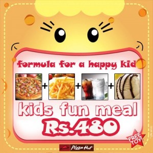 Kids Fun Meal for Rs. 480.00 in Pizza Hut Srilanka