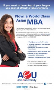 Asia e University Masters of Business Administration (MBA)