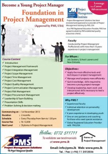 Foundation in Project Management Programme from Project Management Solution (PMS)