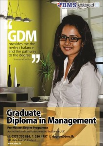 Graduate Diploma in Management by BMS Srilanka