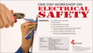 One Day Workshop on Electrical Safety by Brandix College of Clothing Technology