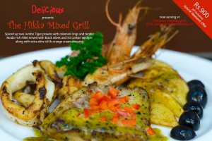 The Hikka Mixed Grill at Choco Luv Srilanka