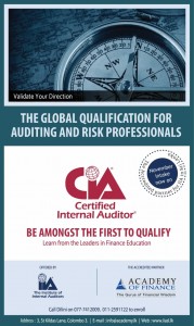 Certified Internal Audit Professional Qualification in Srilanka