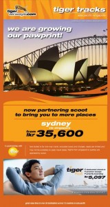 Fly Sydney for Rs. 35,600 from Tiger Airways